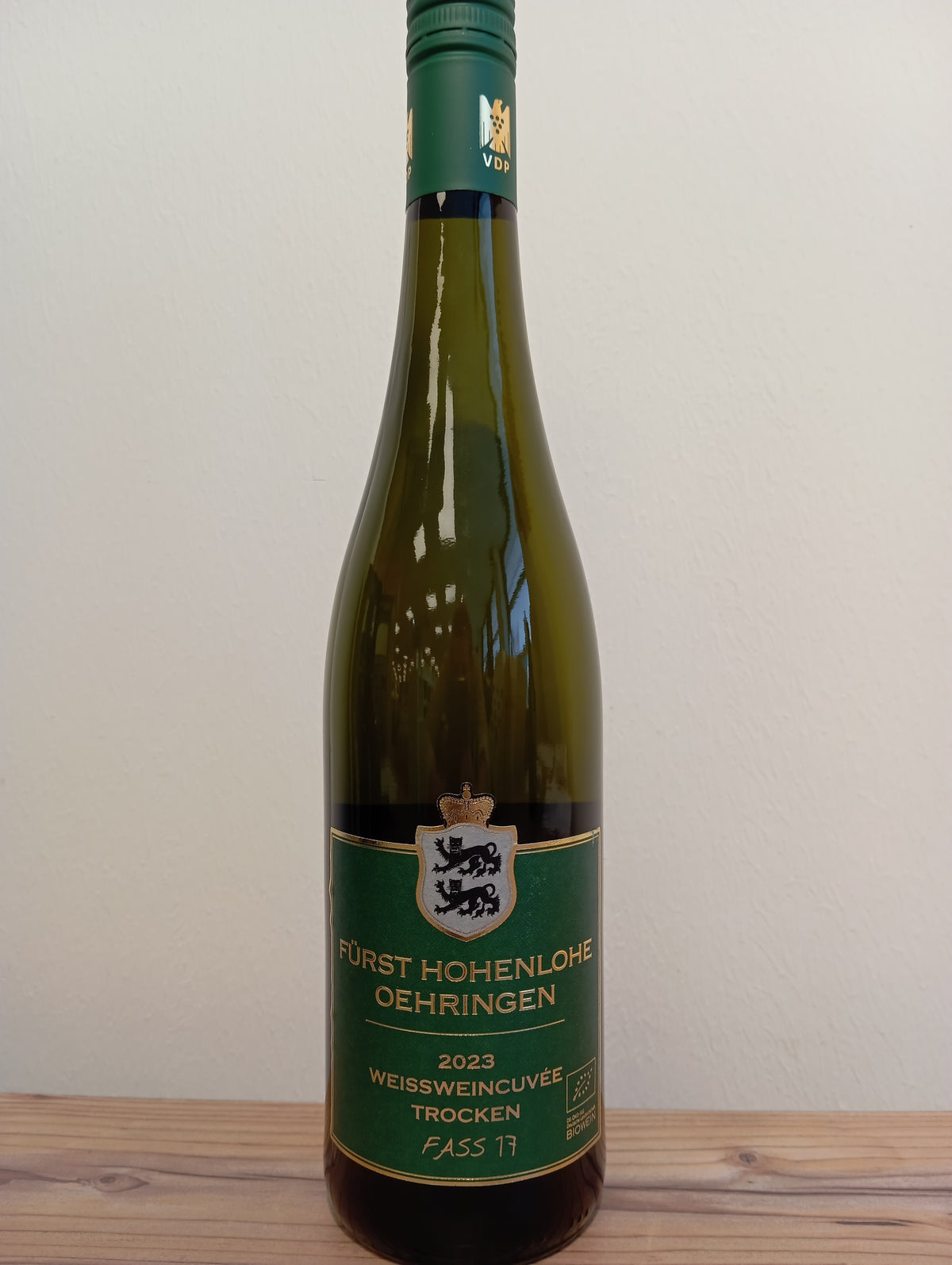 Fürst Hohenlohe Oehringen  Weissweincuvee Fass 17