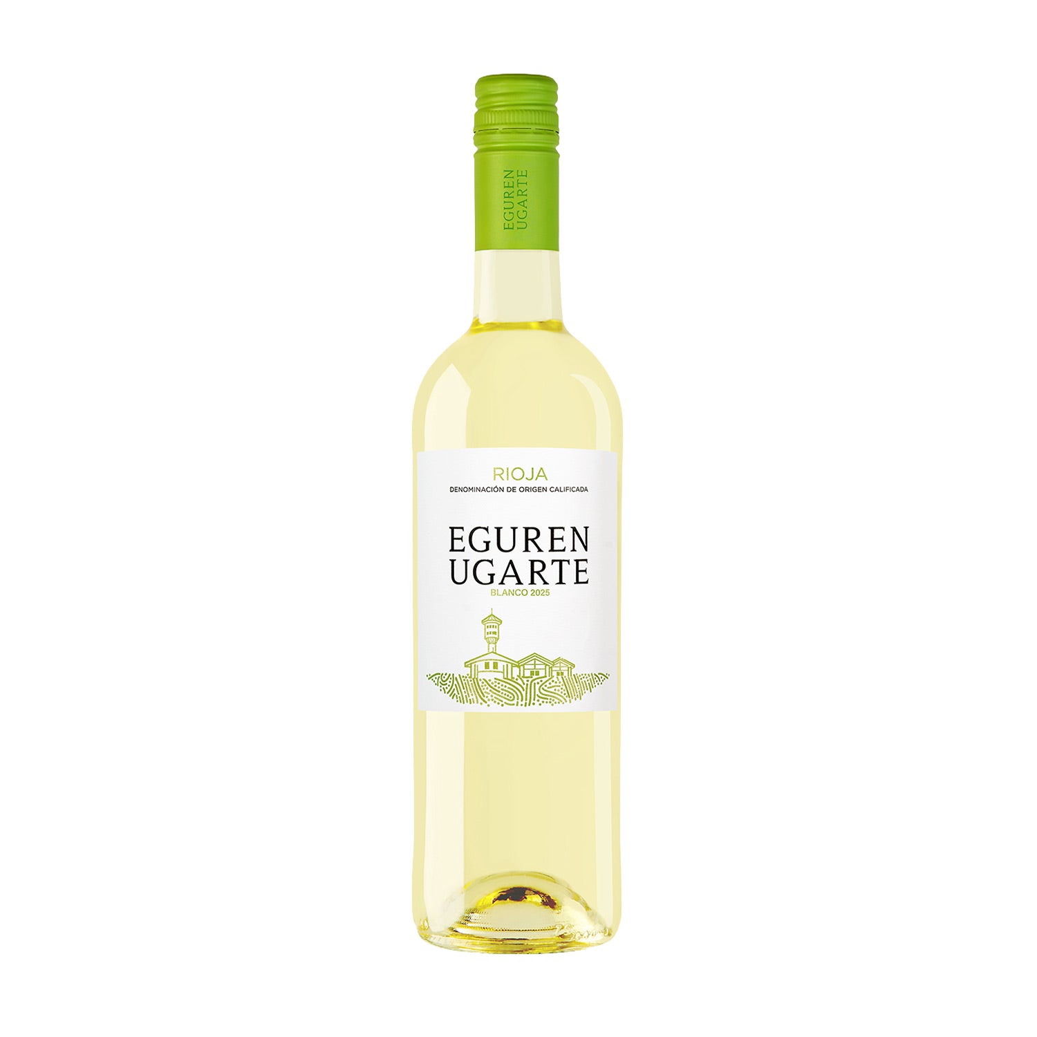 Eguren Ugarte Blanco 2025 Rioja Weißwein Spanien Flasche Vorderseite