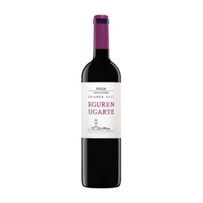 Eguren Ugarte Crianza 2022 Rioja Tempranillo Rotwein Spanien Flasche vorne