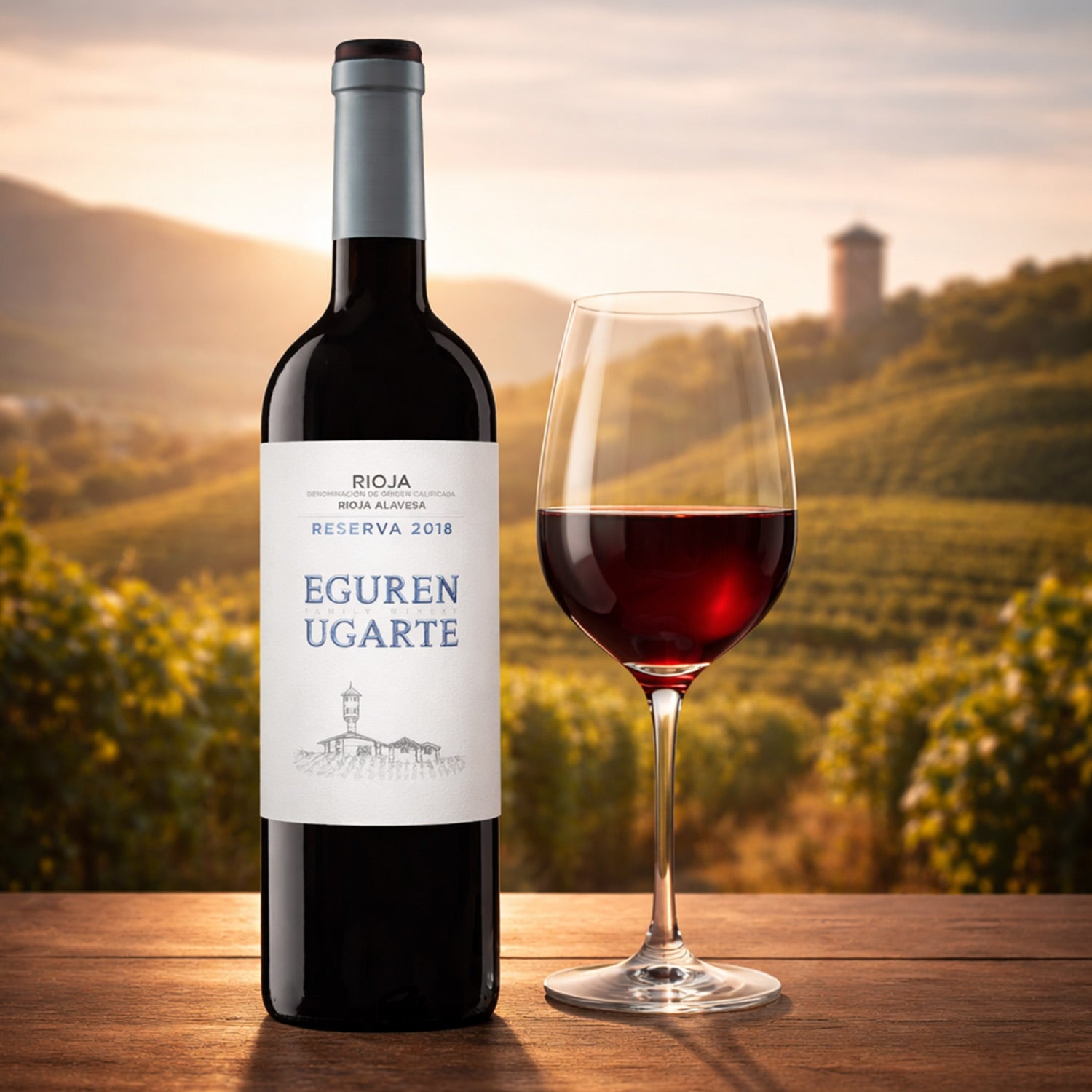 Eguren Ugarte Rioja Reserva 2018 Tempranillo Rotwein Spanien Image